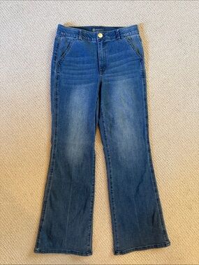 Democracy Medium Blue Flare Jeans